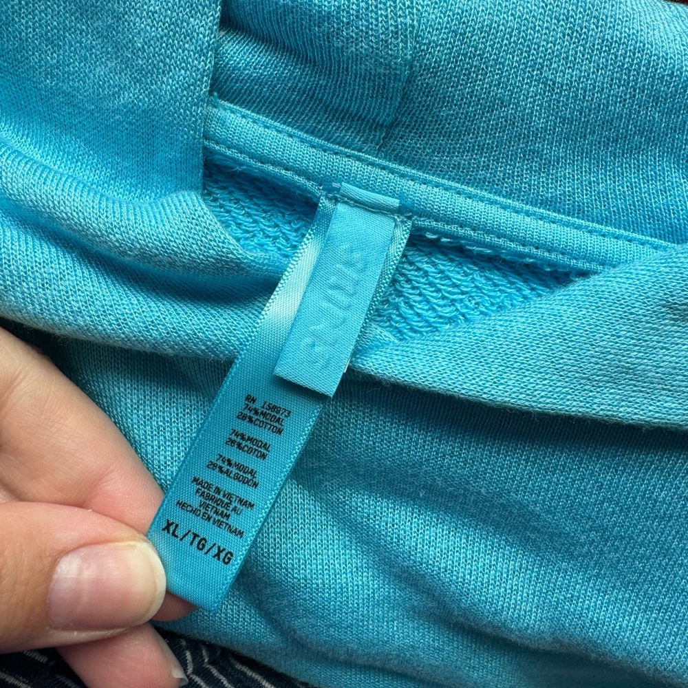 SKIMS Blue Women's Hoodie Sweater - Picture 5 of 5